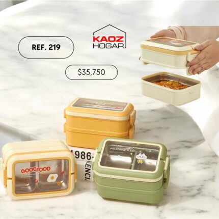 Caja lonchera kit de desorden